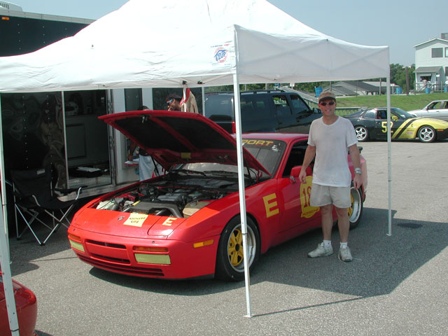 Terry with Porsche 944