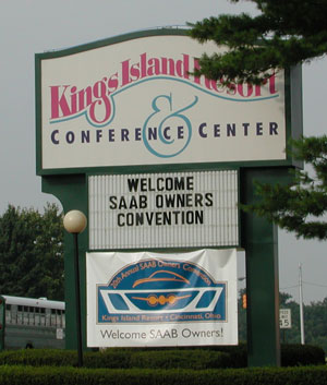 King's Island Welcome Sign